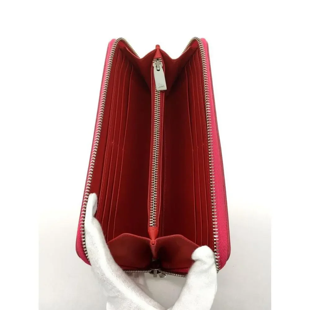 Christian Louboutin Long Wallet Pink #97250C17 - Picture 10 of 15